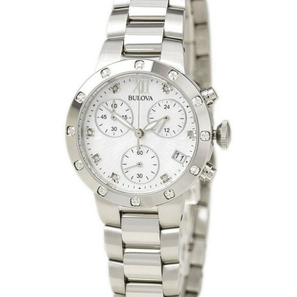 Bulova 30mm Diamond Accent Ladies Watch main image 4